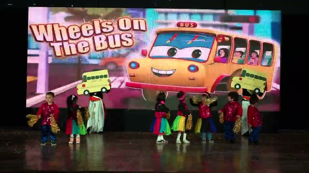Cute Rhymes Dance by Play Group Kids | Annual Function 2025 | Achiever’s Academy Play School