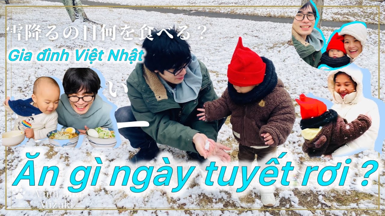 Ngày tuyết rơi ở Nhật ❄️ Chúng mình ăn món này để giữ ấm!