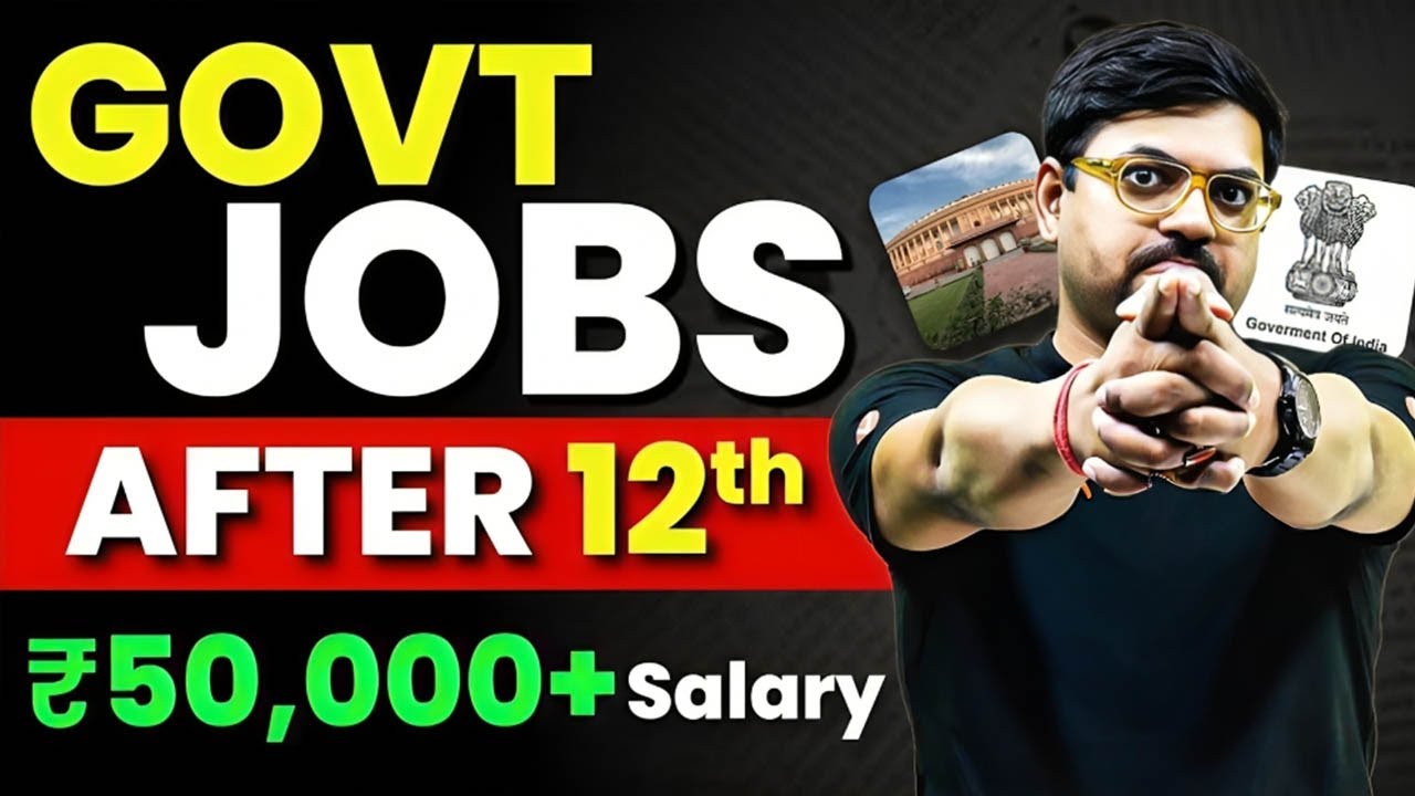 Best High Salary Government Jobs after 12th | Complete Details | Harsh sir ‪