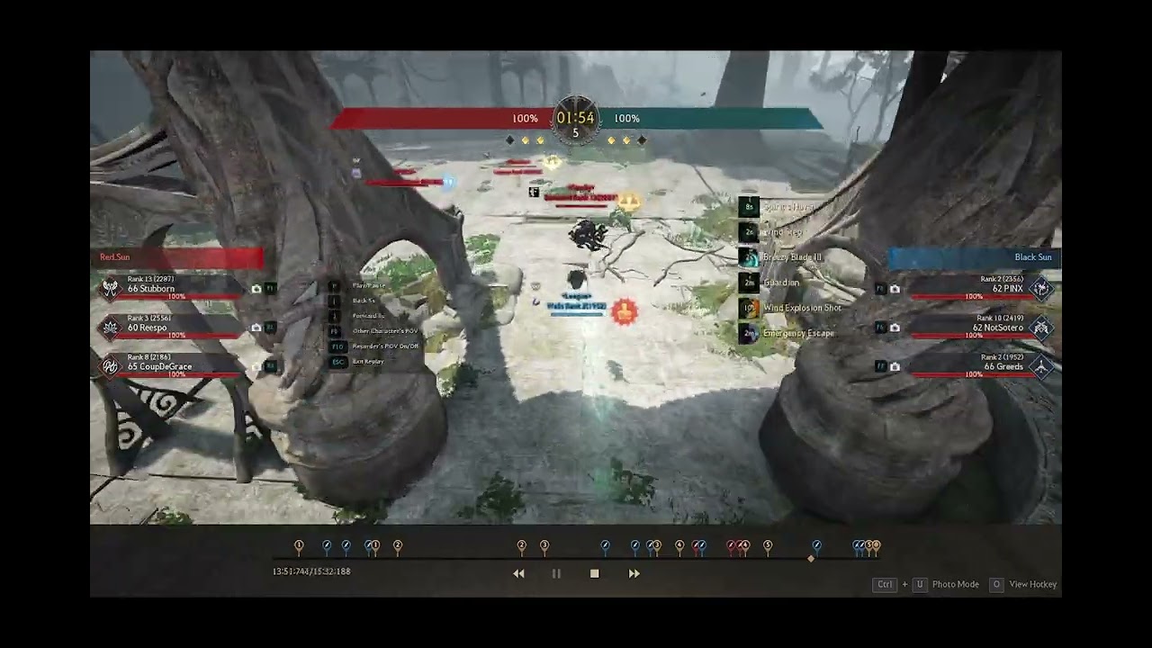 BDO Arena of Solare - Rank 1 Ranger Reviewing a Close Game