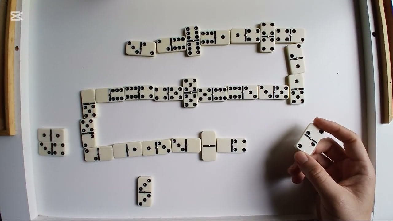 #Domino - Perder o Ganar desde la #salida #dominoestutorial 