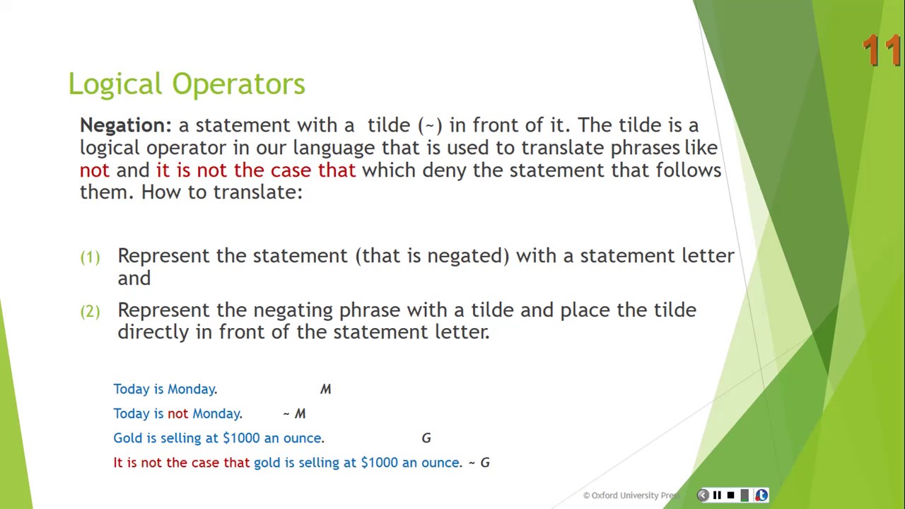 Critical Thinking Lecture: Translating into Propositional Logic 1