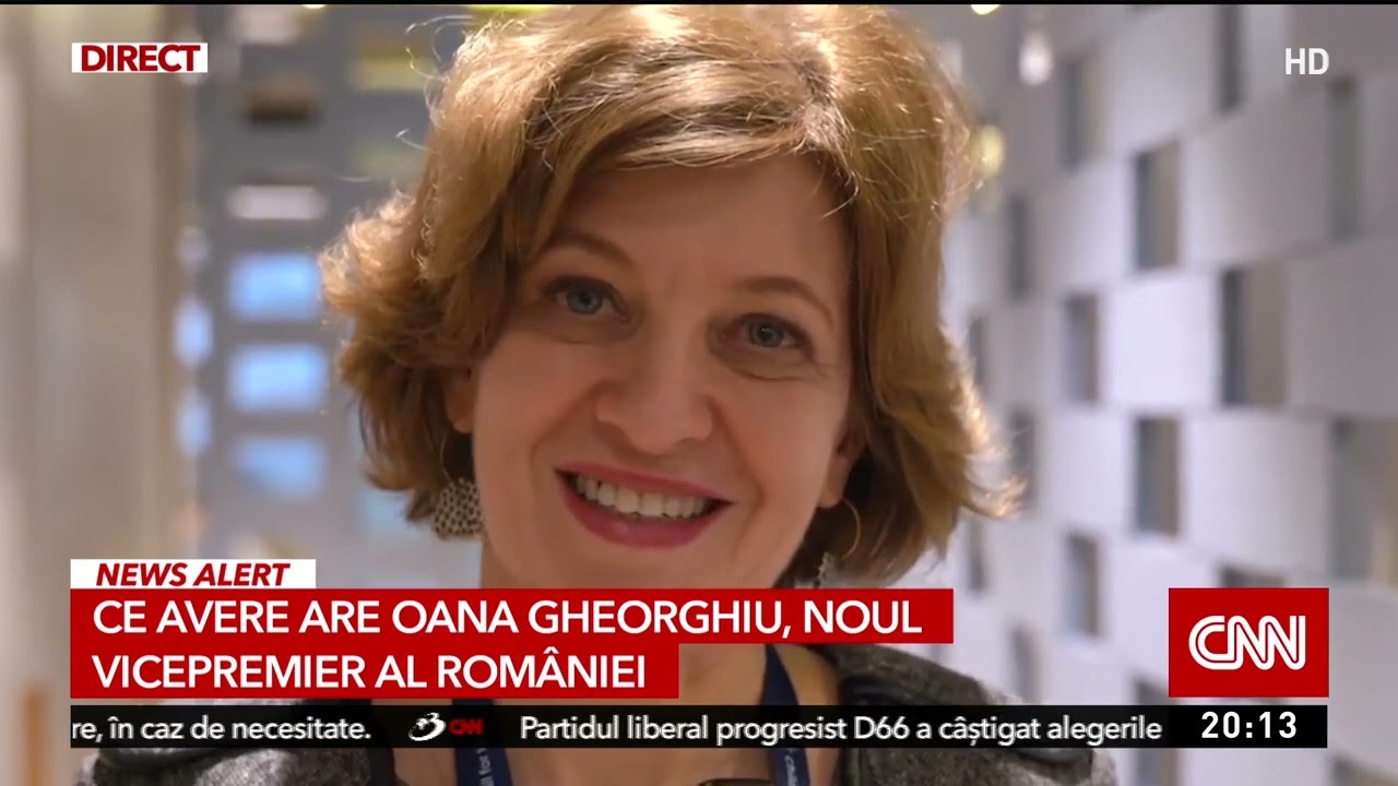 Ce avere are Oana Gheorghiu, noul vicepremier al Rom&acirc;niei