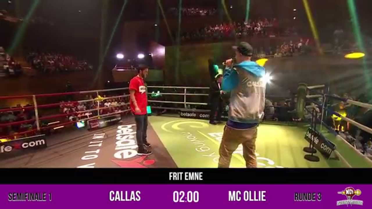 MC's Fight Night finalen 2014 - Callas vs. MC Ollie - Semifinale 1
