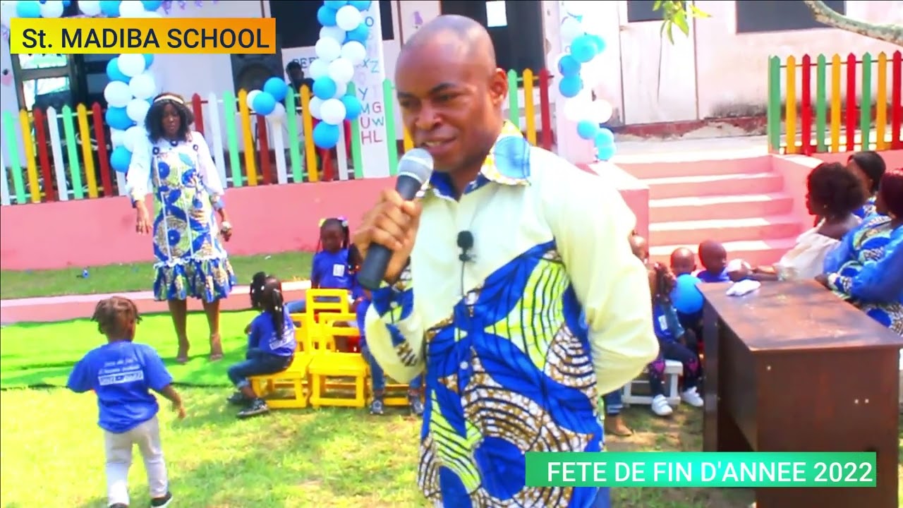 FÊTE DE FIN D'ANNÉE SCOLAIRE À ST. MADIBA SCHOOL