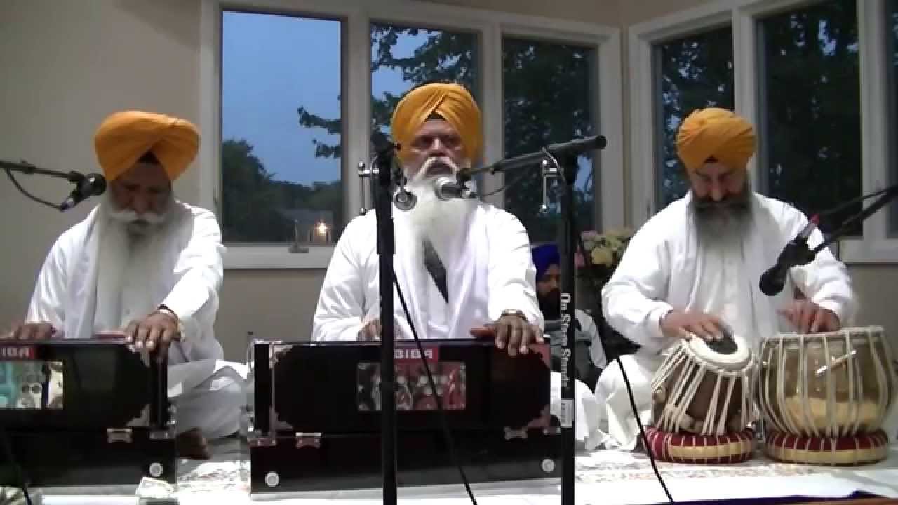 Bhai Gurmail Singh Ji  Hazoori Ragi - Wheaton Illinois USA - Part 1 - 4 Sept 2015