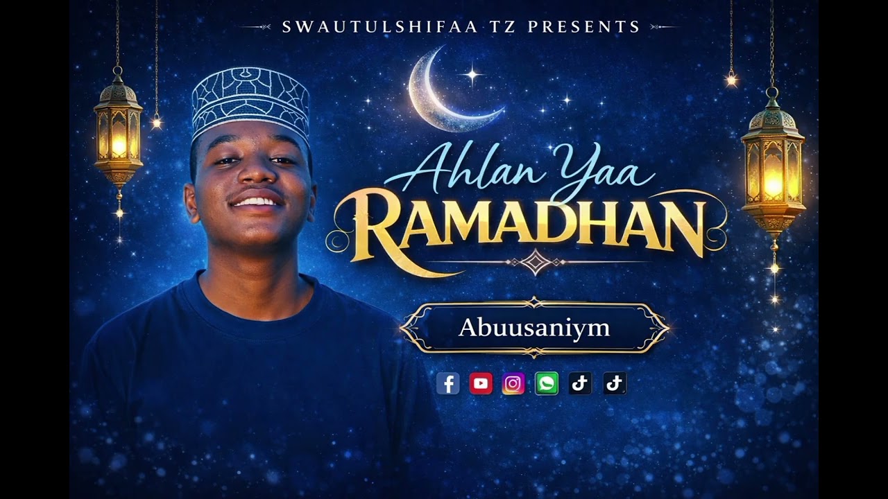Abuusaniym __ Ahlan Yaa Ramadhan (Official Lyrics Audio)