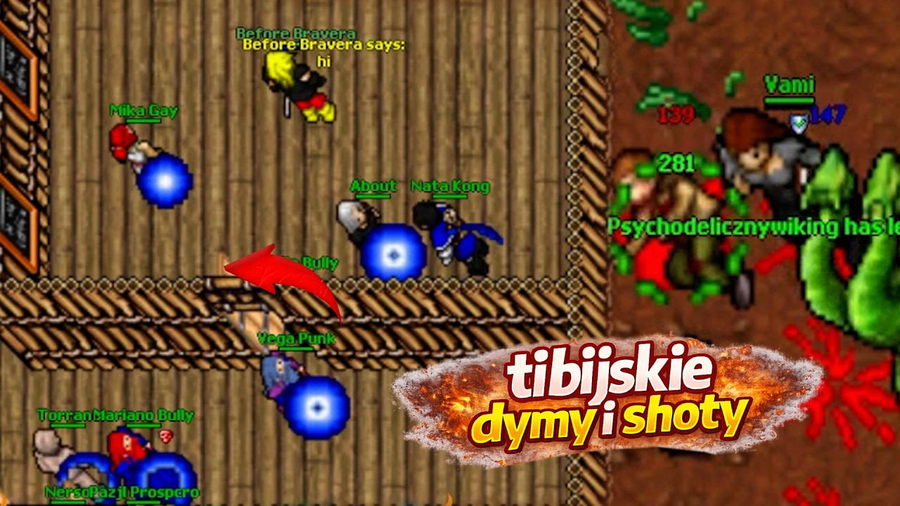 Tibijskie historie TIBIA MASSLOG PK - ZAMACH NA TIBIJCZYKA | MOCNA POTYCZKA I NIE TYLKO