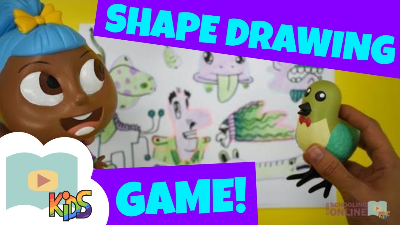 How to Play the Shape Drawing Game: DIY Activities for Kids