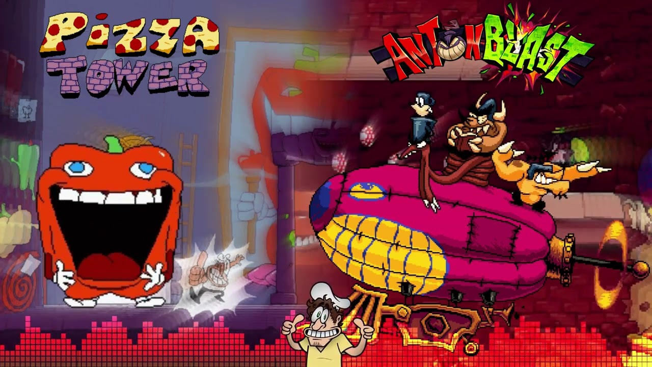 Here Comes Pepperman... Beat The Bossbusters 🌶 Pizza Tower / Antonblast MASHUP