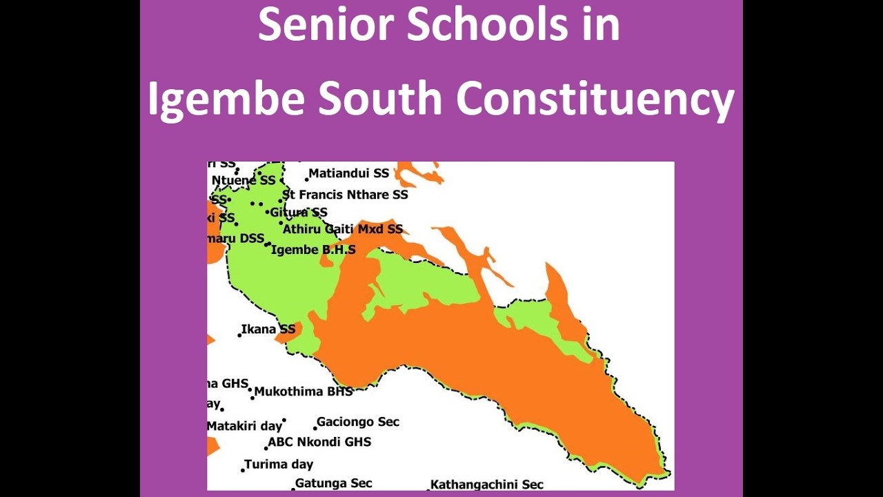 11 Senior Schools in Igembe South [Constituency]