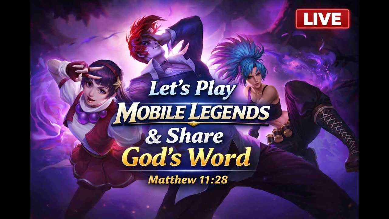 Let’s Play Mobile Legends & Share God’s Word | Live Gameplay