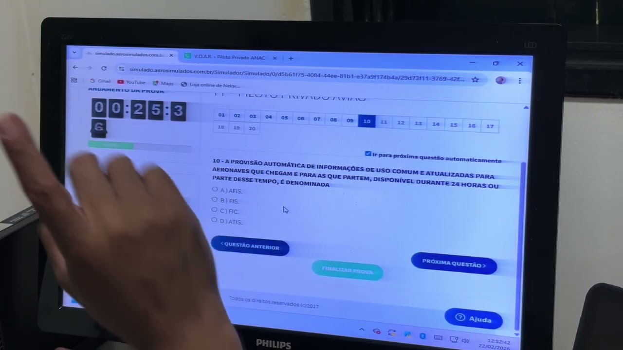 Simulado Regulamentos Piloto privado 