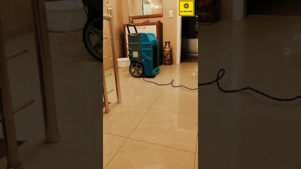 Ne prikrivaje problem. Re&scaron;ite se dosadne vlage. Oprema za isu&scaron;ivanje i dezinfekciju objekta.