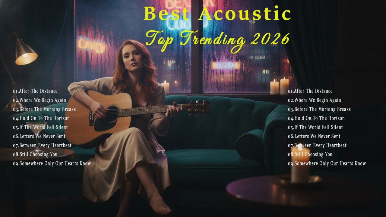 Best Acoustic Love Songs 2026 🎸 Relaxing Chill Guitar Playlist for Study, Sleep & Calm Vibes