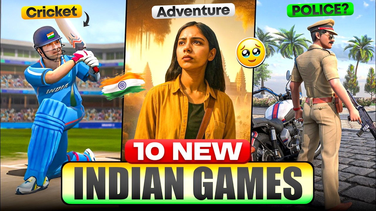 10 New Made In India Games You Should Know About 😍 | Independence Day Special 🇮🇳