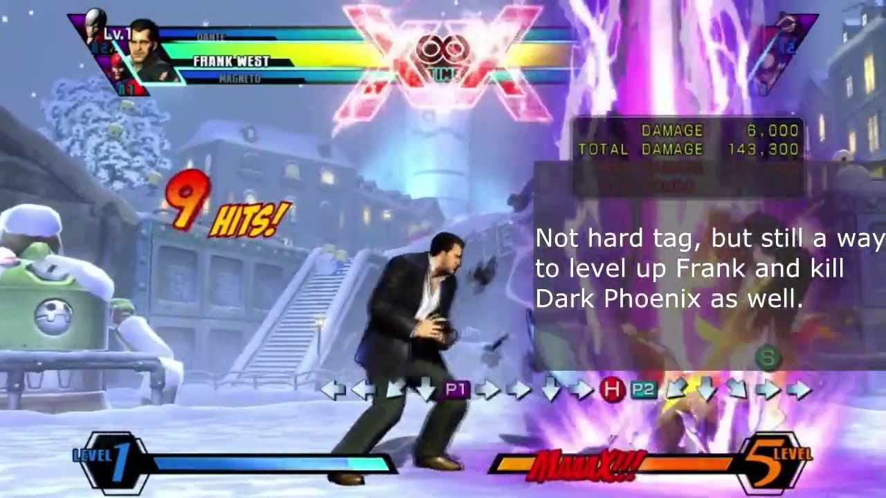 Magneto and Dante Hard Tag combos - Feat. Frank West