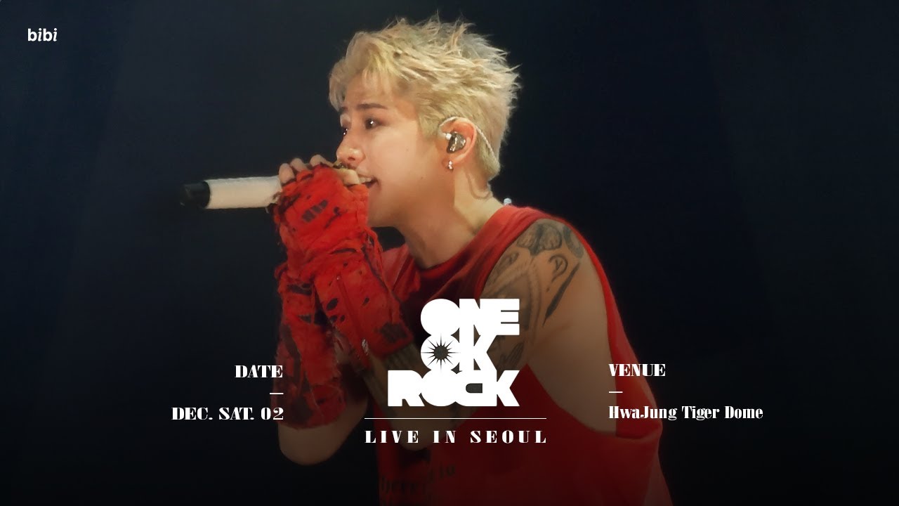 [4K] 231202 ONE OK ROCK (원오크락) - C.h.a.o.s.m.y.t.h. (Live in Seoul, Korea @HwaJung Tiger Dome)