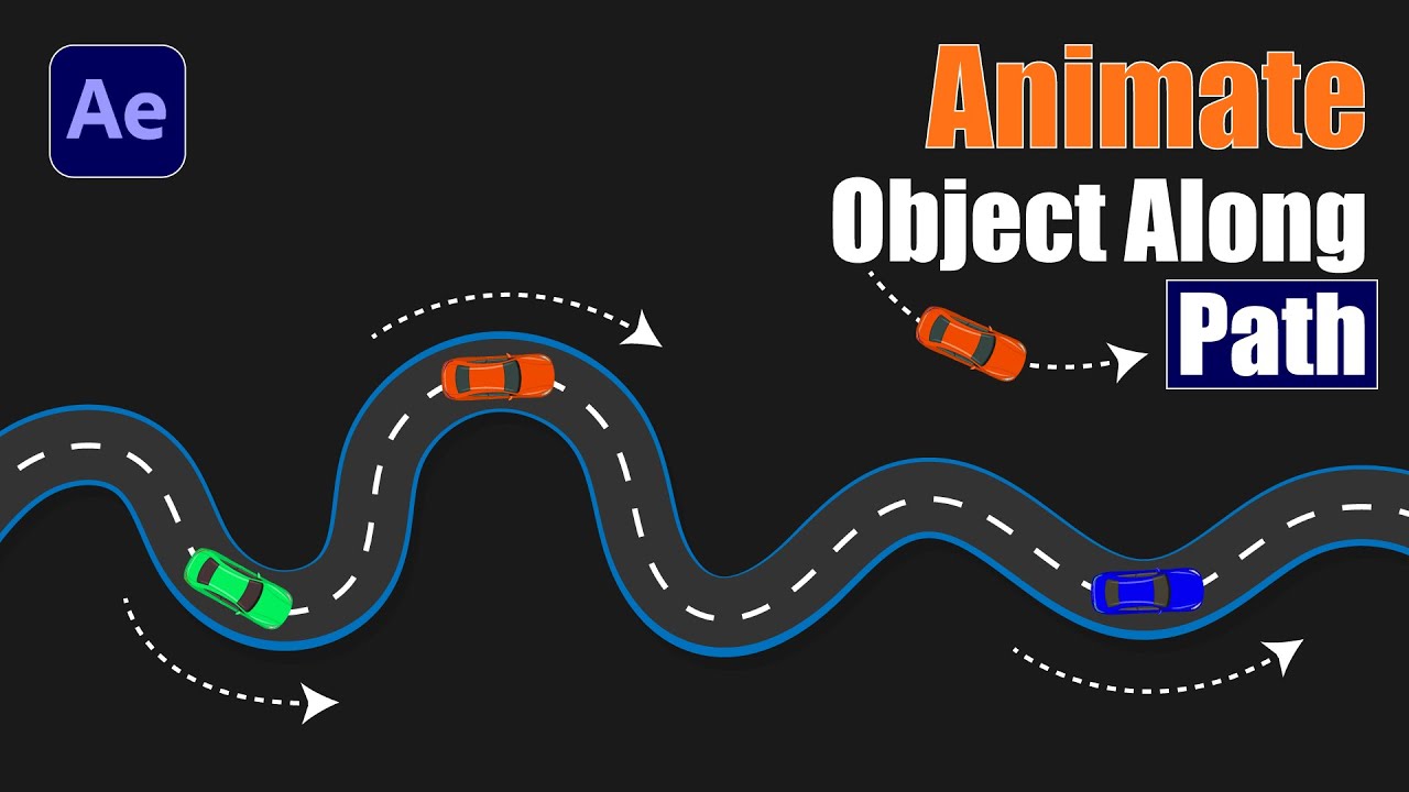 Animate Object Along Path Easily! | After Effects Tutorial in Tamil