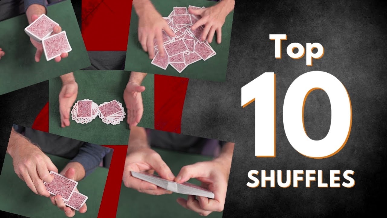 ♦️♠️ 10 способов тасовать игральные карты ♥️♣️