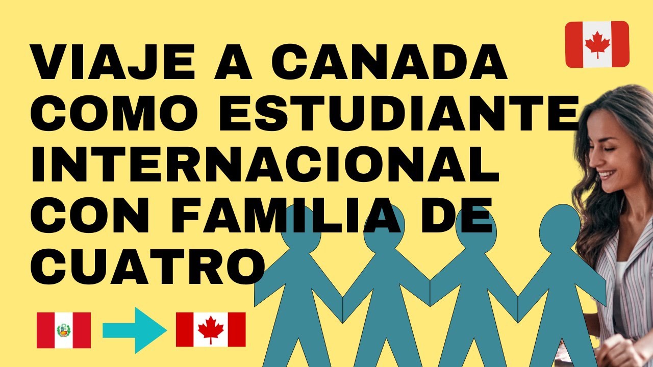 Viaja a Canada con tu familia, como estudiante internacional no importa la edad.