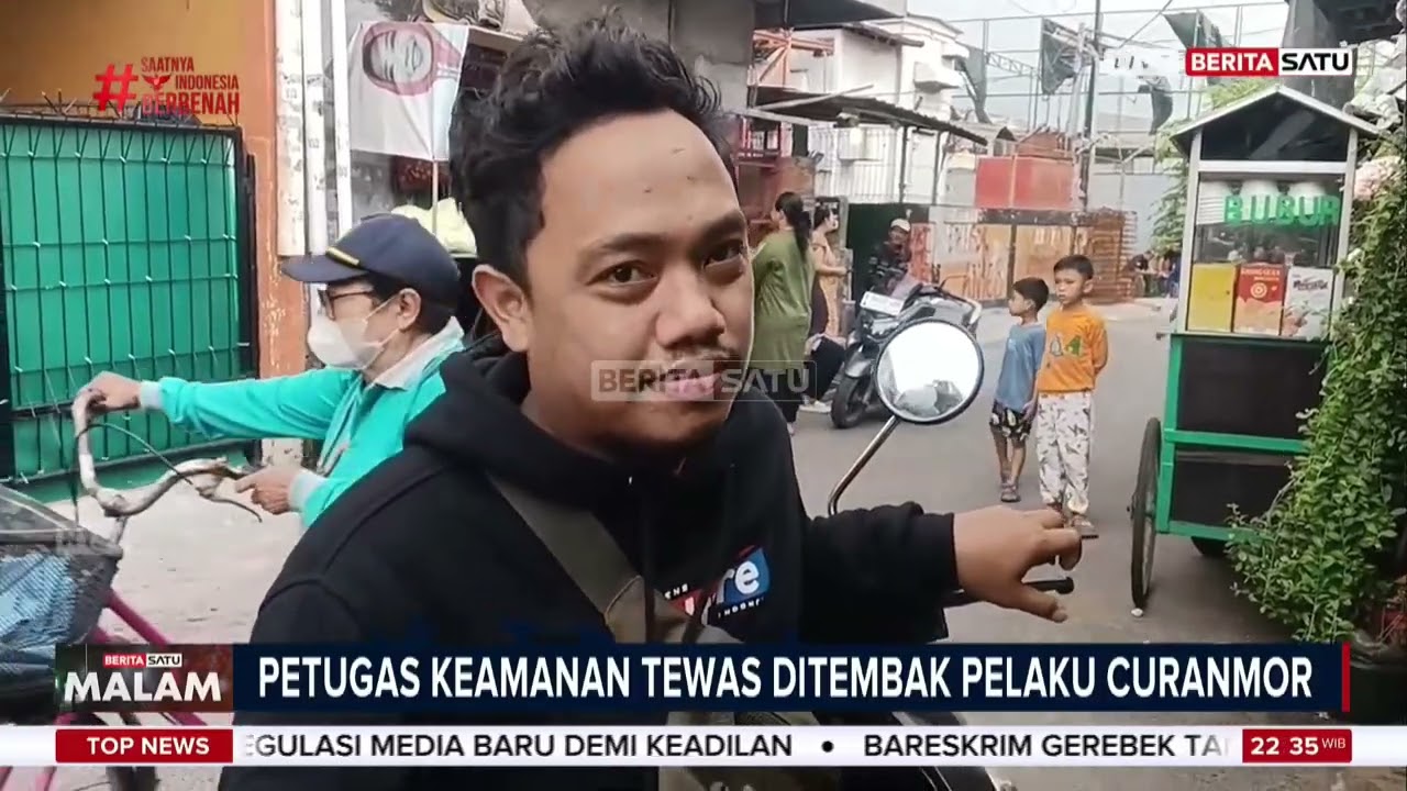 Petugas Keamanan Tewas Ditembak Saat Pergoki Pencuri Motor di Cakung #Beritasatu