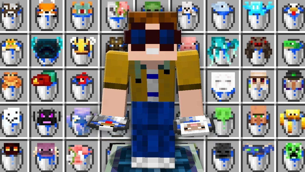Ich SPERRE JEDES MINECRAFT MOB in EIMER ein!