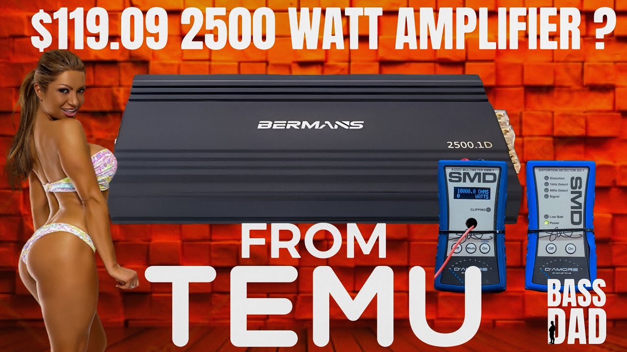$99.99 2500 WATT TEMU AMP? IS IT GOOD?
