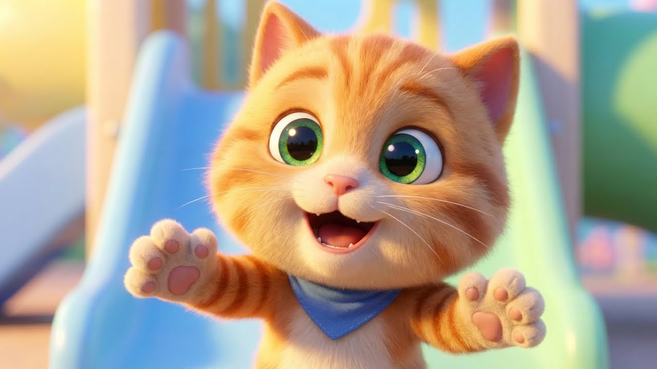 Ayo Main Bersama 🐱 | Lagu Ceria Kucing 3D | Animasi Keluarga