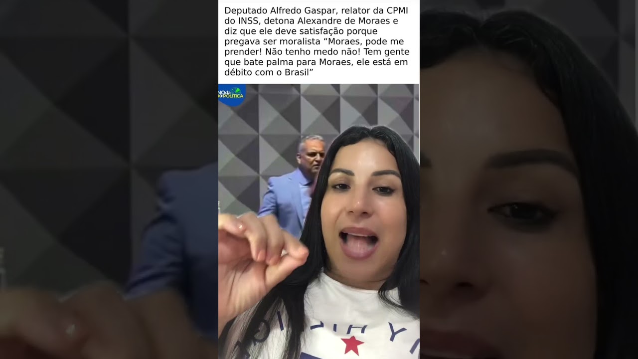 DEPUTADO FEDERAL ENCARA ALEXANDRE DE MORAES