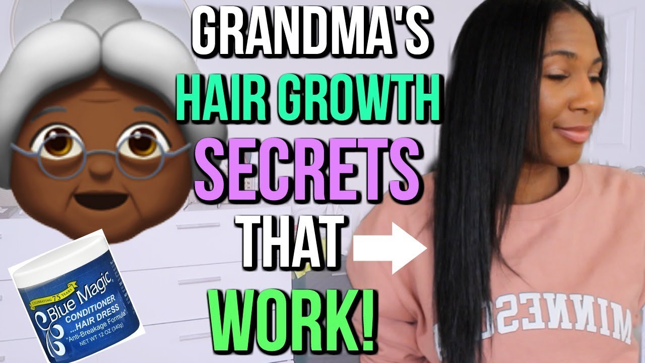 GRANDMAS'  OLD SCHOOL HAIR GROWTH SECRETS THAT ACTUALLY WORK