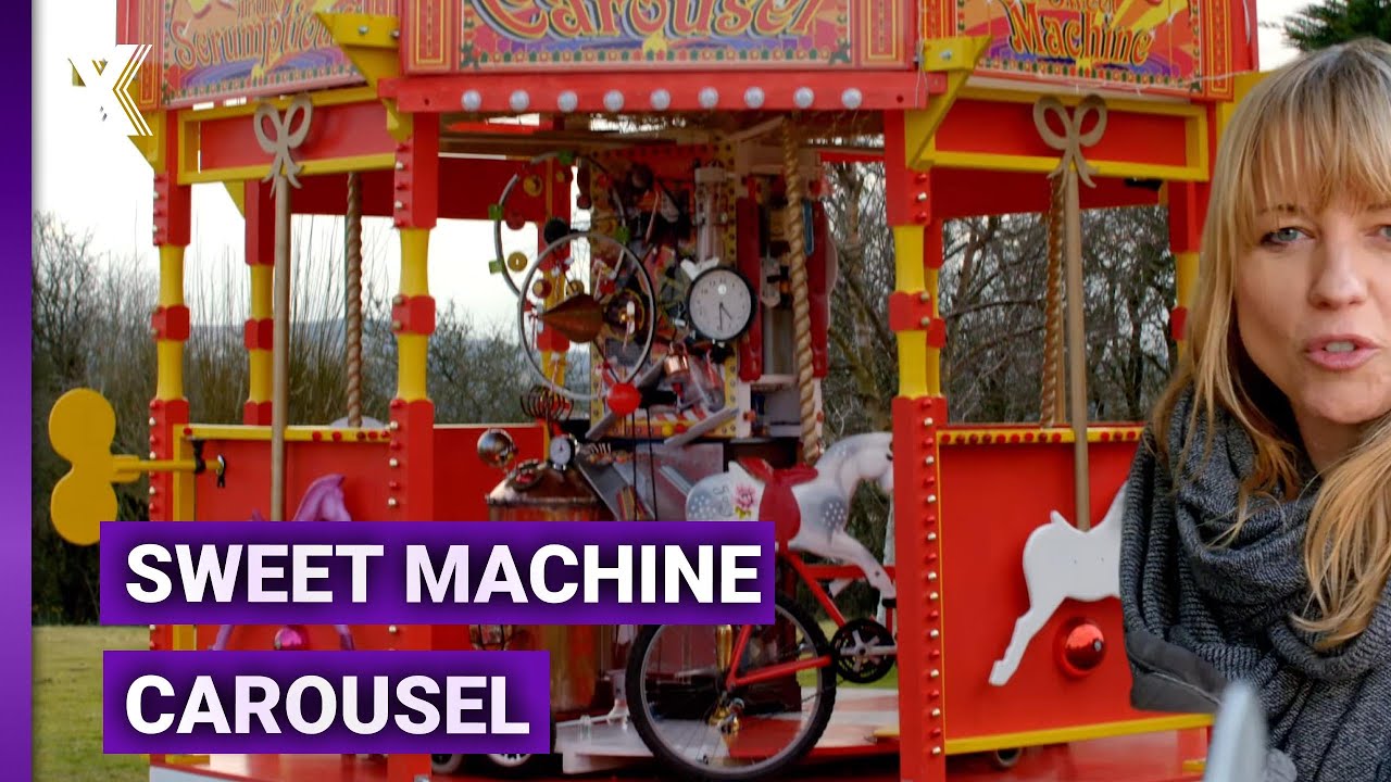 Granddads Build Magical Sweet Dispensing Carousel | Britain's Most Spectacular Backyard Builds