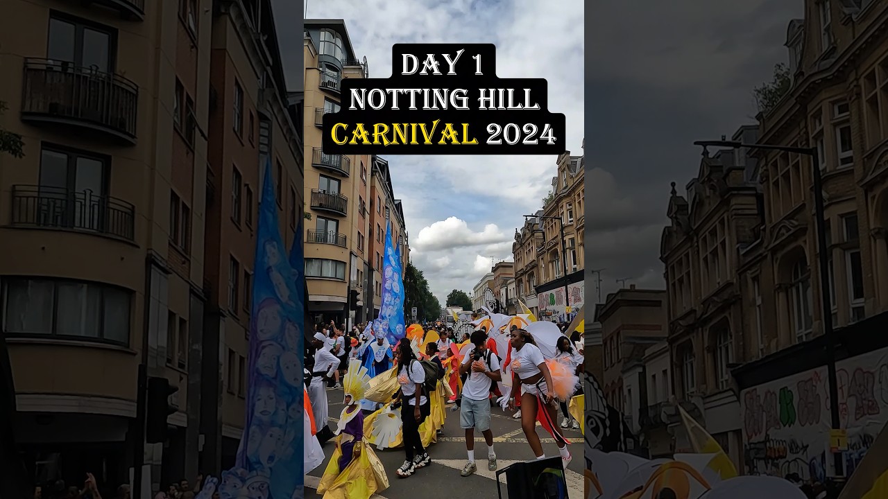 Notting Hill Carnival 2024 Day 1 - Family and Children Parade #caribbean #festival #jamaican #london