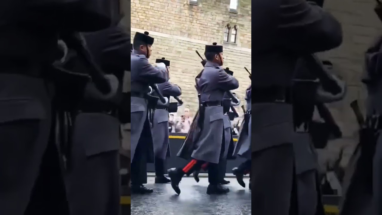 Gurkha Changing the Guard Windsor  #Gurkha #guards #military #Army #force #rgr #britisharmy #Nepali