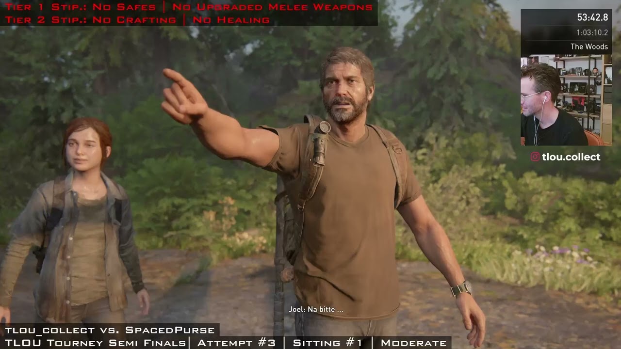 Attempt #3 | Sitting #1 | TLOU1 Tournament Semi Finals | Moderate | DEATH Start Pittsburgh