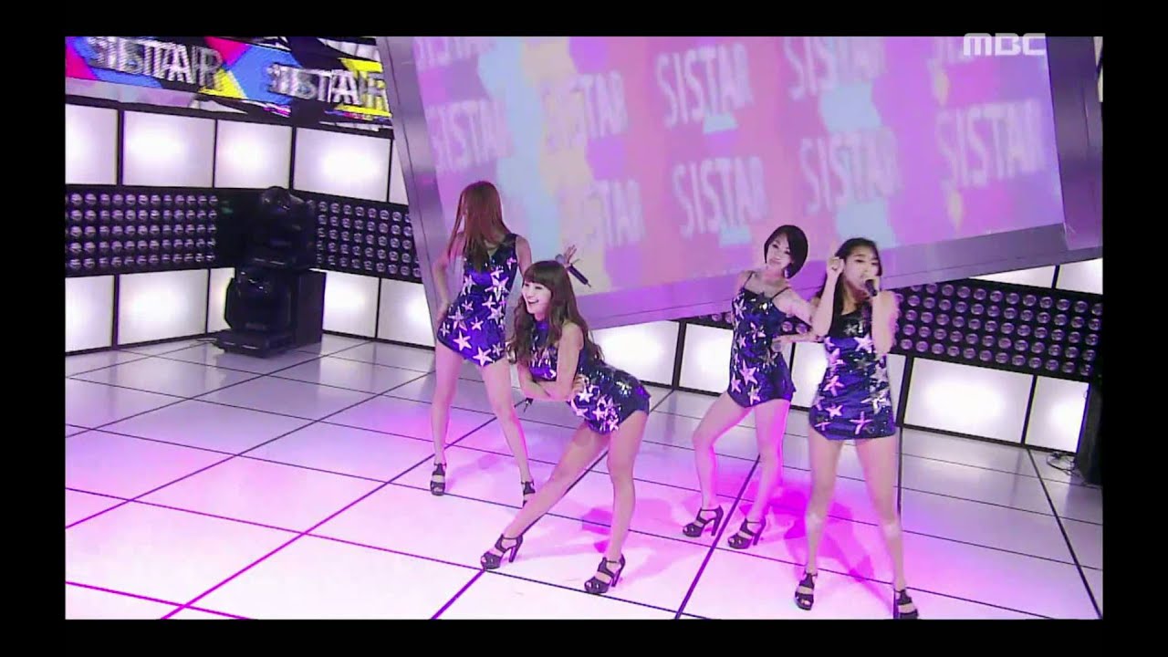 Sistar - So Cool, 씨스타 - 쏘 쿨, Music Core 20110820