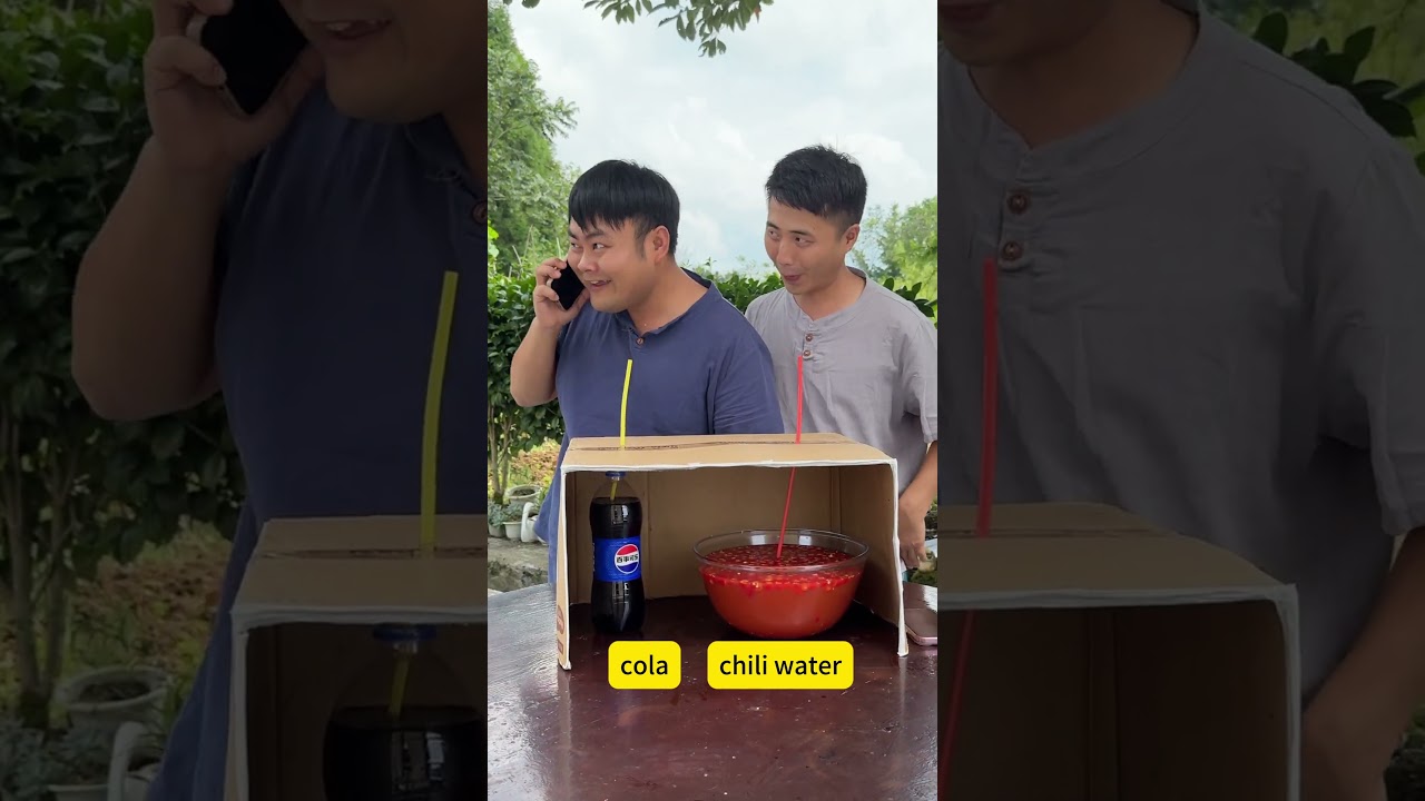 Song Song was moved to tears by the spiciness! #food #asmrfood