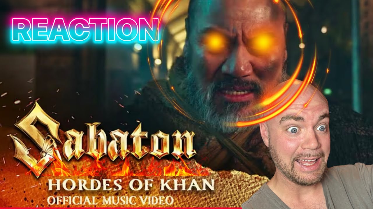 SABATON - Hordes of Khan (Official Music Video) | REACTION
