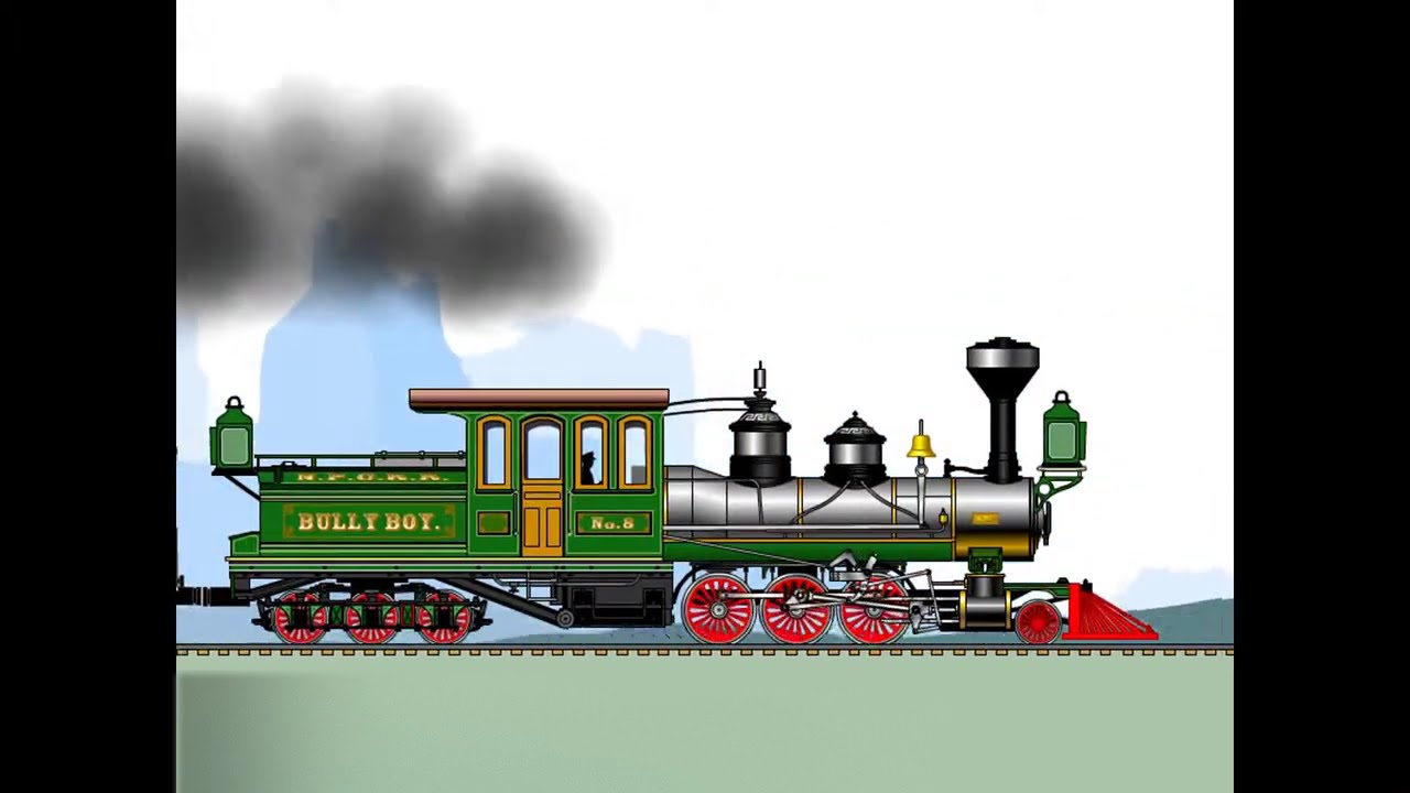 Mason Bogie 1874 г. American steam locomotive .