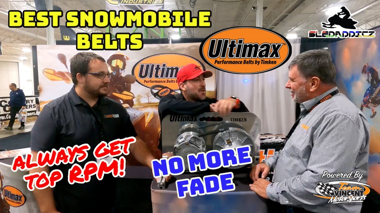 Best Belt for your Ski-doo 850 or 600 E-Tec | Ultimax Belts | Long Lasting and Consistent RPMs