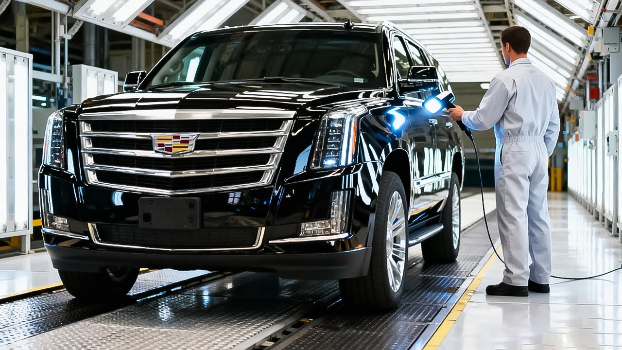 Inside the Cadillac Escalade Factory — How America’s Luxury SUV Is Built (Full Process)