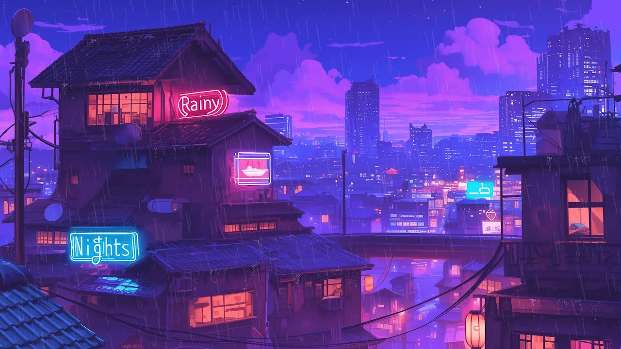 Dreamy Lofi Rain Mix 🌙 Relax, Think, Drift Away | Chillhop For Your Soul