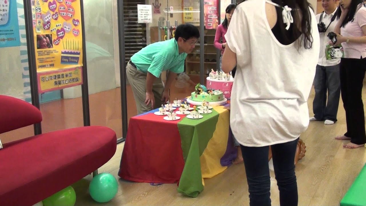Daniel 3rd birthday party at Gymboree
