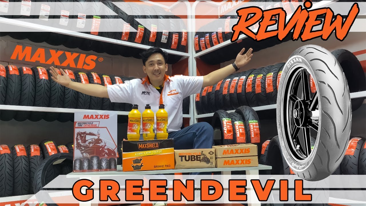 REVIEW BAN MOTOR MAXXIS GREEN DEVIL, KOK PATTERN NYA SAMA DENGAN MICHELIN ?!