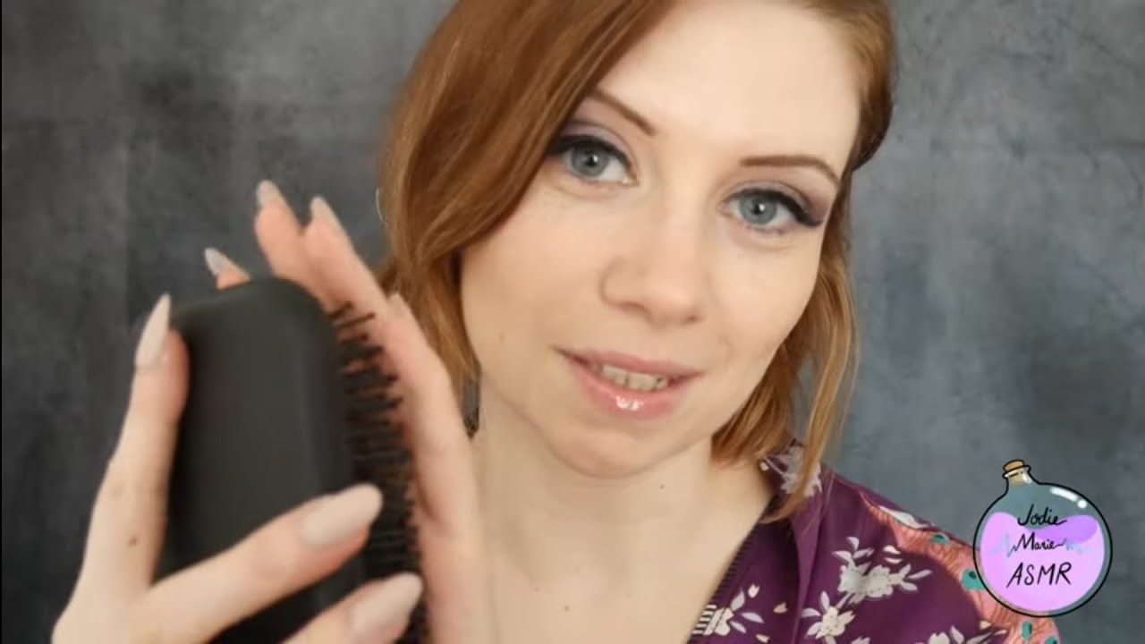 ASMR Realistic Head Massage| Hair Brushing|Binaural Head