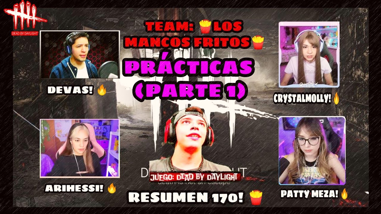 🍟PRACTICAS ANTES DEL TORNEO ( PARTE 1) RESUMEN DIRECTO 170 DE AGUSTÍN UNAPLAY| DEAD BY DAYLIGHT! ☺️