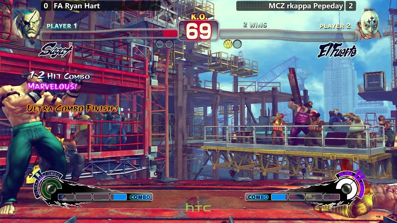 USF4 @ EVO 2015 Red Bull Salty Suite - FA Ryan Hart vs MCZ rkappa Pepeday [720p/60fps]