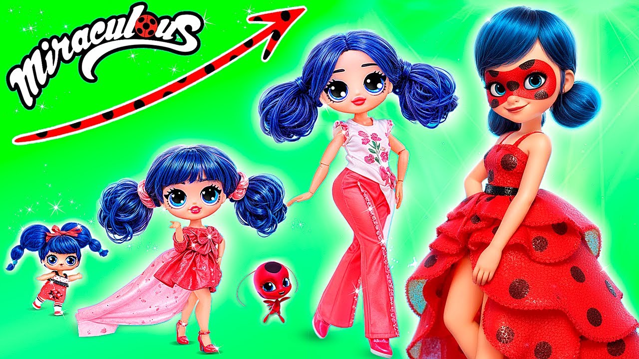 Miraculous Ladybug DIY ! LOL OMG DIYs