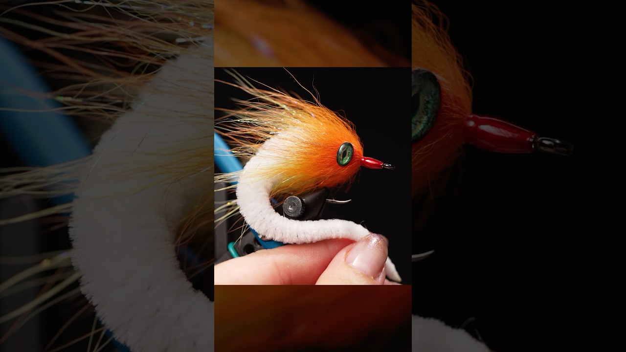 Mangum's Dragon Tail Fly for Tarpon: Relaxing Fly Tying w/ Natural ASMR