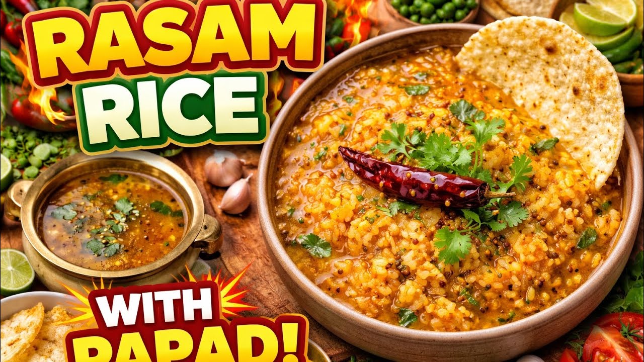 Rasam Rice # quick dinner 🍚#easyrecipe #delicious #simplerecipe #tasty recipe #food #rice 